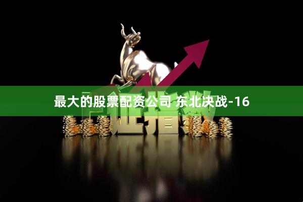 最大的股票配资公司 东北决战-16